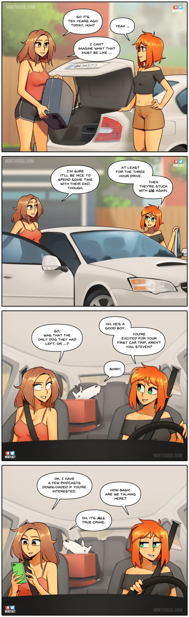 [Nortuet] Nortverse: Tara & Beverly - 4koma