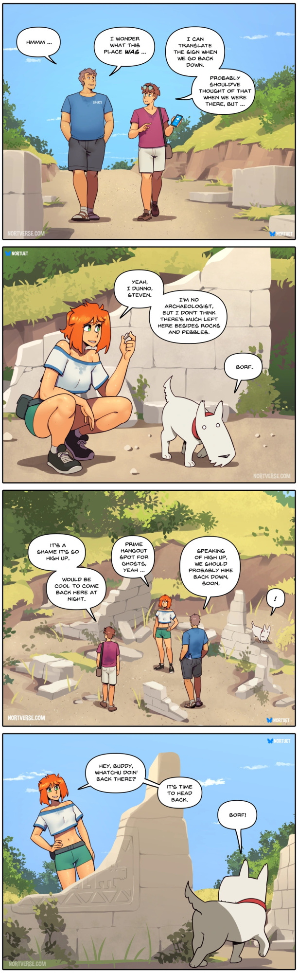[Nortuet] Nortverse: Tara & Beverly - 4koma