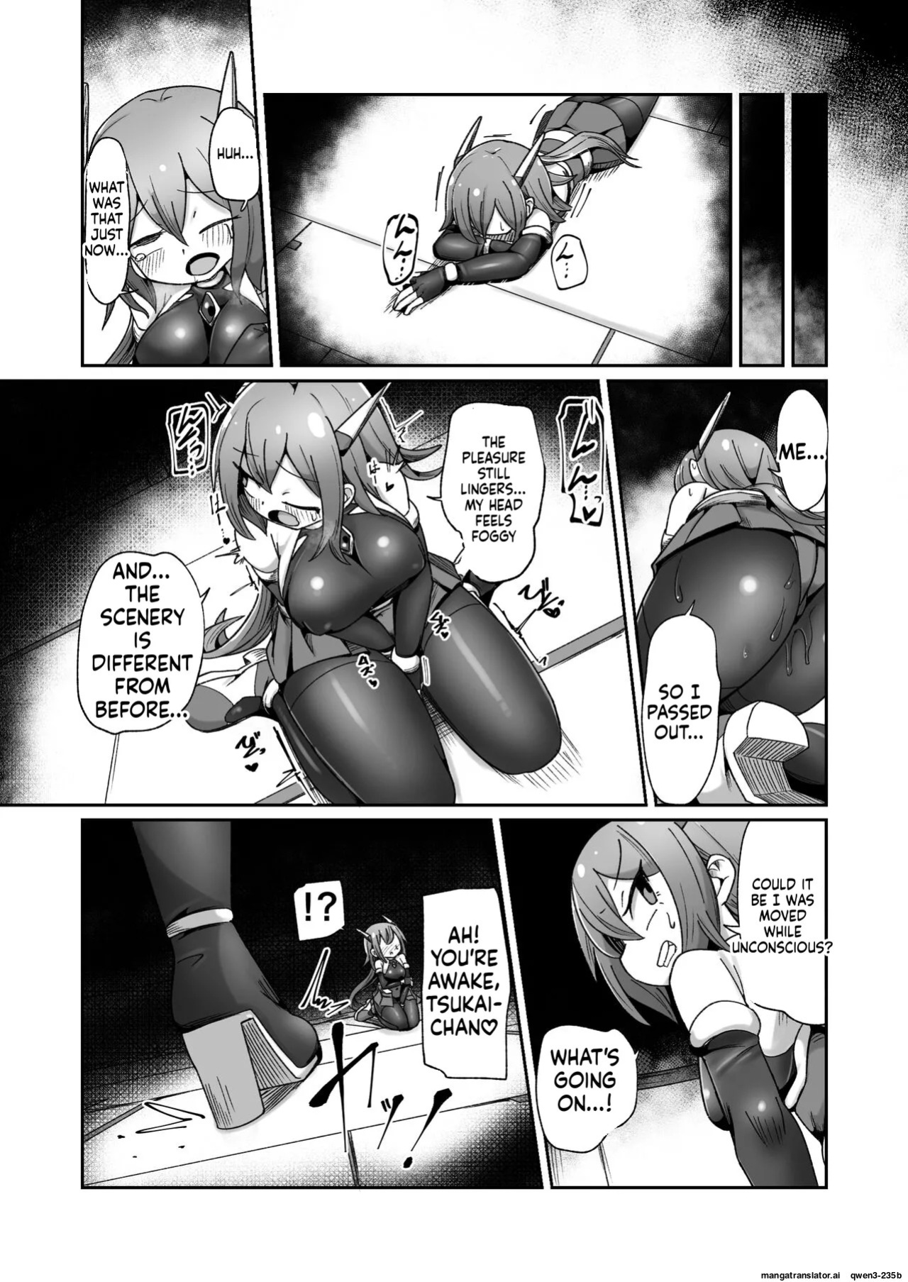 [Echie Kokufuku Aka (Monota)] Maryoku Tank Choukyou sareta Koto mo Sukkari Wasurete no Kono Ko to Teki Ajito ni Idonjau Onna Hero-chan (SCANMTL)