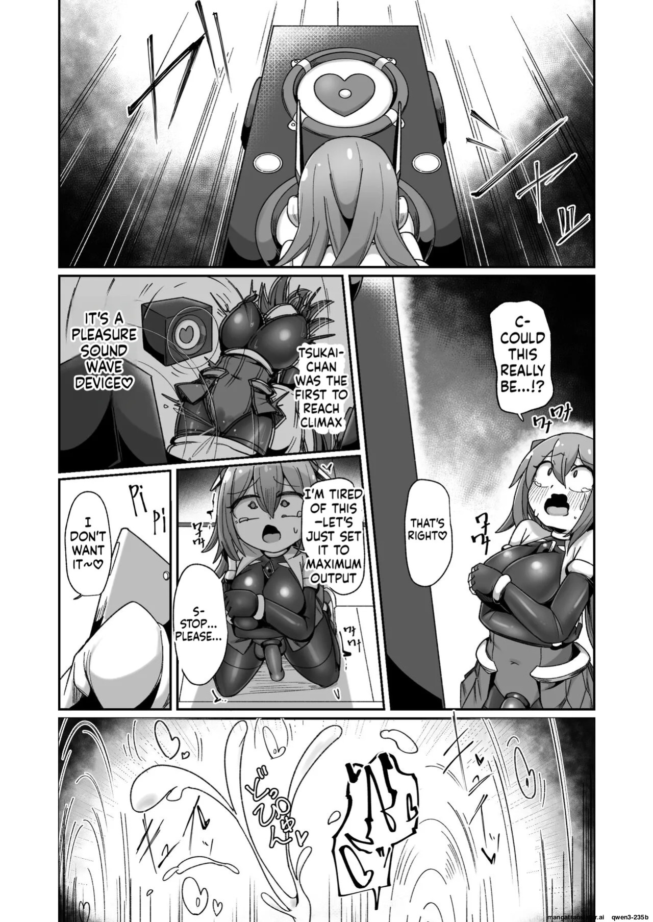 [Echie Kokufuku Aka (Monota)] Maryoku Tank Choukyou sareta Koto mo Sukkari Wasurete no Kono Ko to Teki Ajito ni Idonjau Onna Hero-chan (SCANMTL)