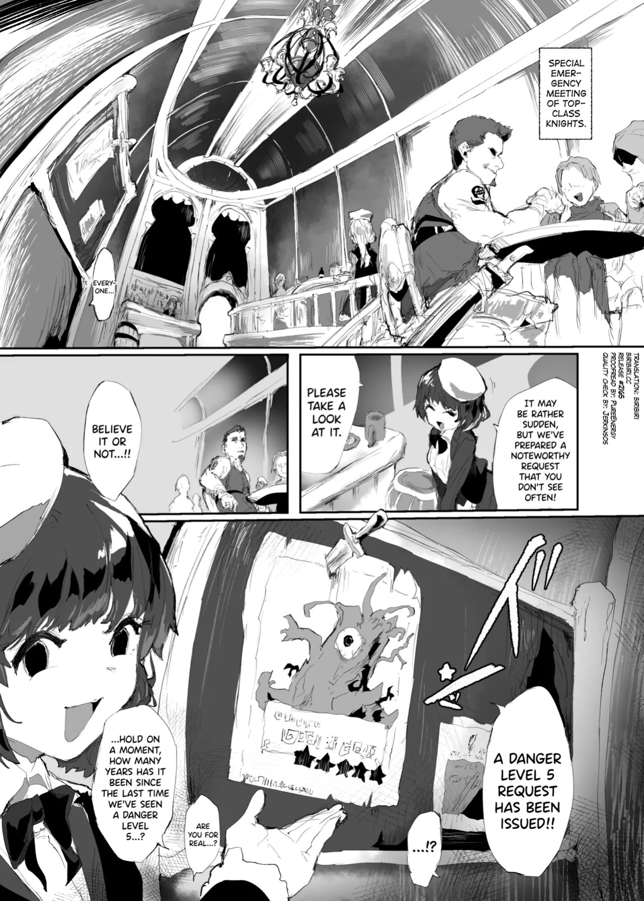 [Andou SAIGA] Juusan Kishi-tachi no Songen Cli Hakai [English] [biribiri] [Digital]