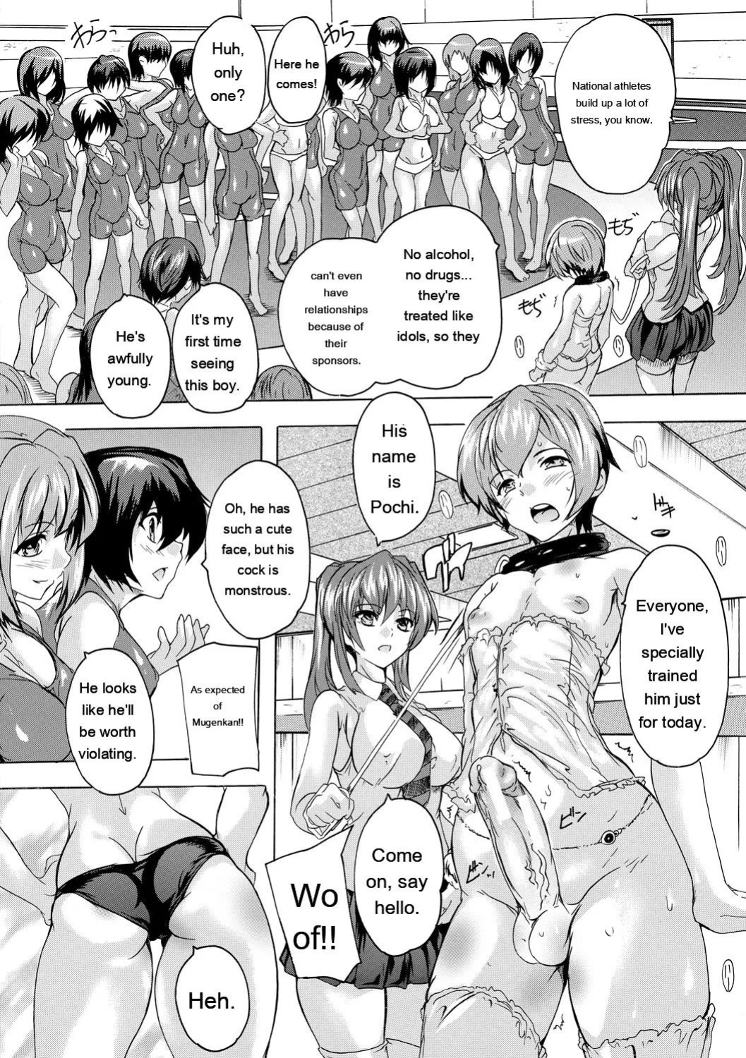 [Natsuka Q-Ya] Gokujou!! Harem-kan - Excellent!! A mansion of Harem [Digital][Eng][MTL]