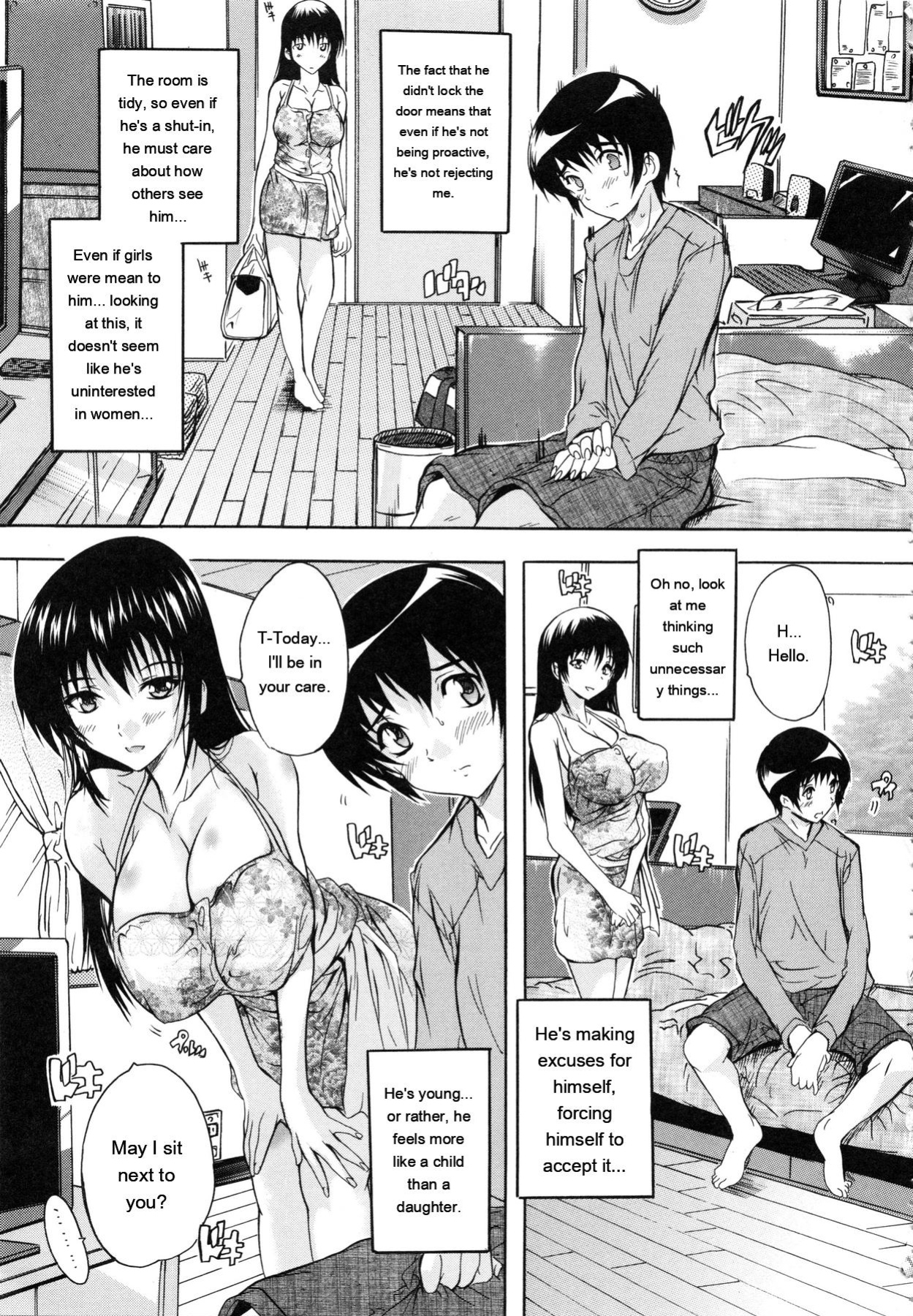 [Natsuka Q-Ya] Chichi Dorei [Eng][MTL]