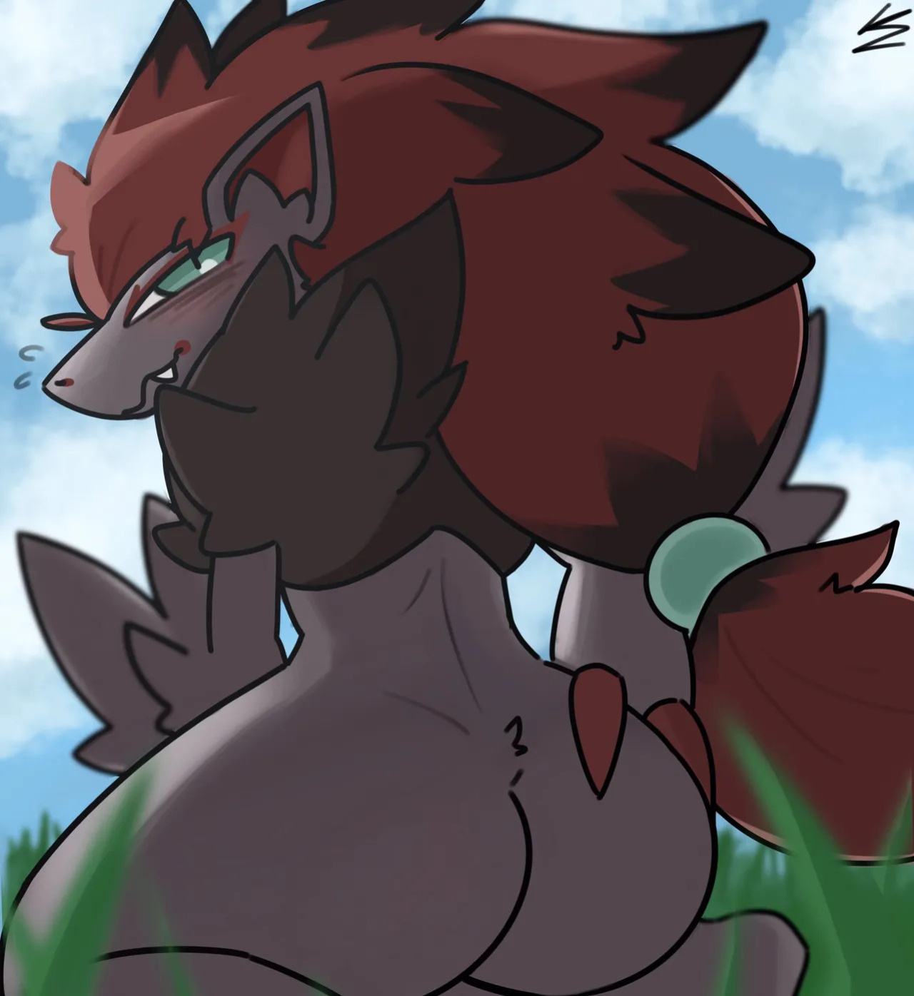 [Kkhaimenheheh] Zoroarks "Camille and Lydia" (Pokemon) (OC)