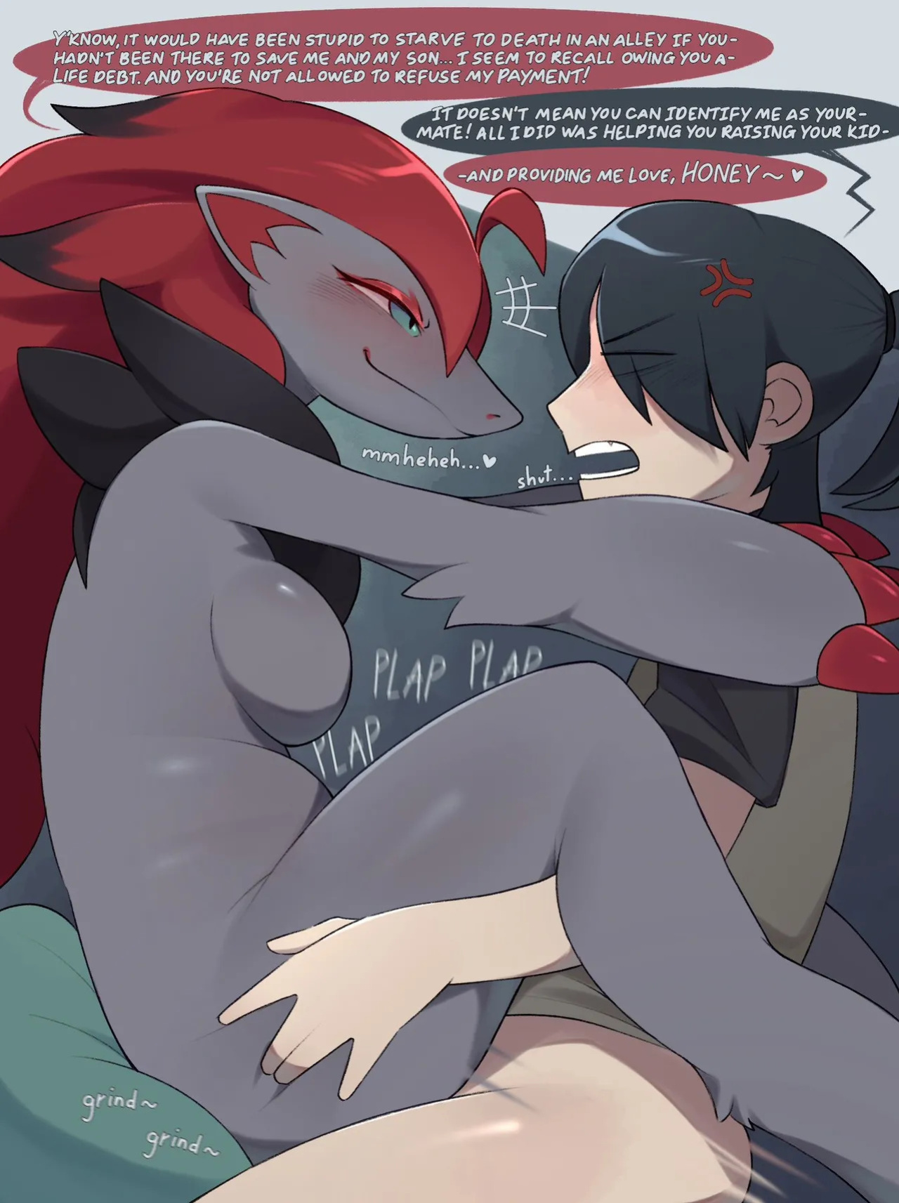 [Kkhaimenheheh] Zoroarks "Camille and Lydia" (Pokemon) (OC)