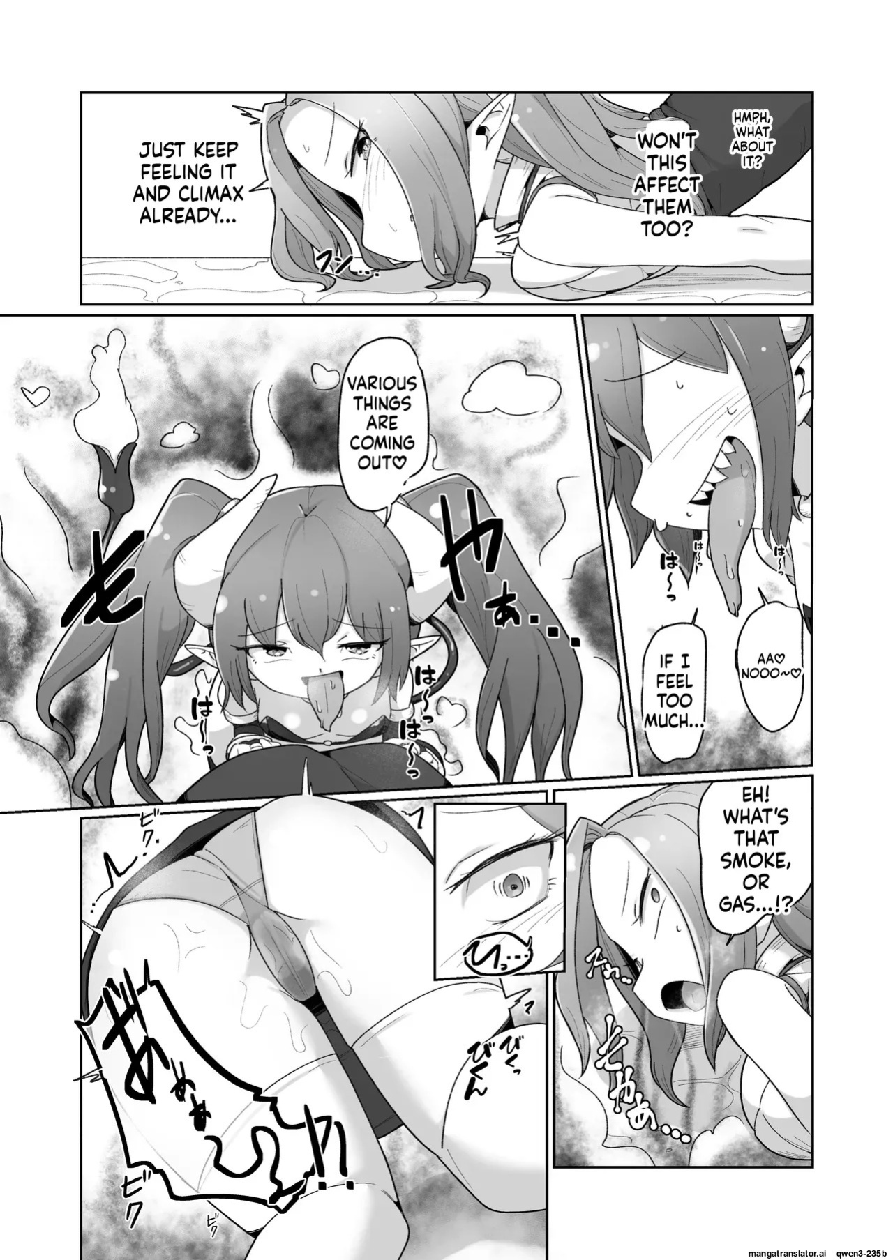 [Echie Kokufuku Aka (Monota)] Haiboku Show Colosseum 1 Kaisenme Tsuyo Tsuyo Majutsushi-chan VS Shintai Kaihatsu ga Tokuina Shou Akuma Succubus-chan (SCANMTL)