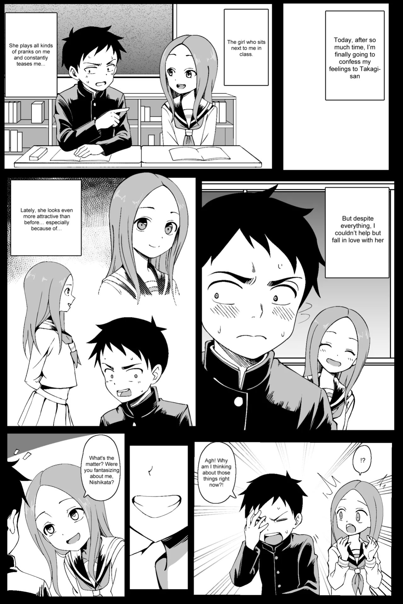 [Teasing Master Takagi-san] The Girl Who Used to Tease Me Is Now Looking at Someone Else (Ch. 1 - Part 1) - Arujiisan