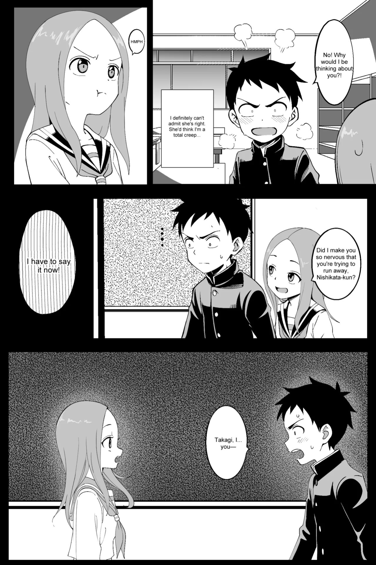 [Teasing Master Takagi-san] The Girl Who Used to Tease Me Is Now Looking at Someone Else (Ch. 1 - Part 1) - Arujiisan