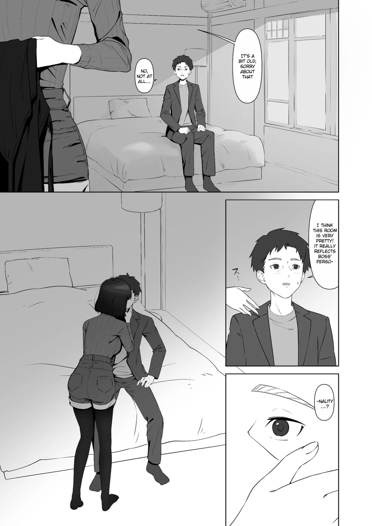 [Shiruo Gumi (Yugudora Shiruo)] My first sexual experience was with the boss of the cafe I’d been going to for 16 years [English] [Rei Scans]