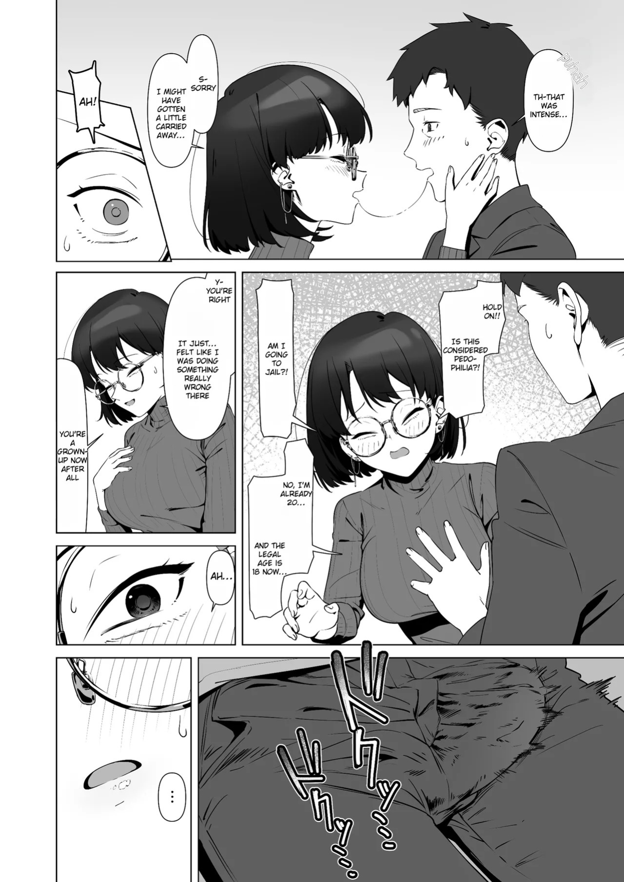 [Shiruo Gumi (Yugudora Shiruo)] My first sexual experience was with the boss of the cafe I’d been going to for 16 years [English] [Rei Scans]