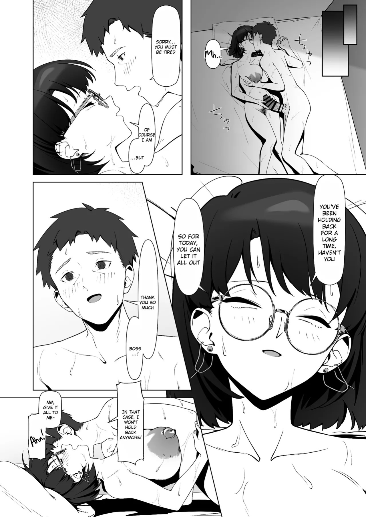 [Shiruo Gumi (Yugudora Shiruo)] My first sexual experience was with the boss of the cafe I’d been going to for 16 years [English] [Rei Scans]