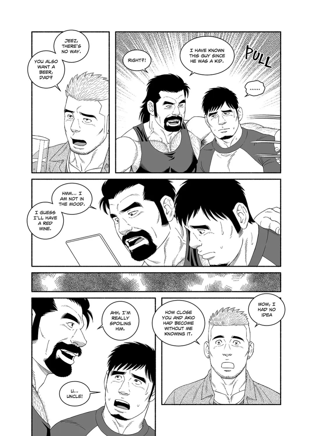 [Tagame Gengoroh] COCKSUCKER I Got Turned into My Best Friend’s Father’s Bitch (Part 1-3) [Eng]