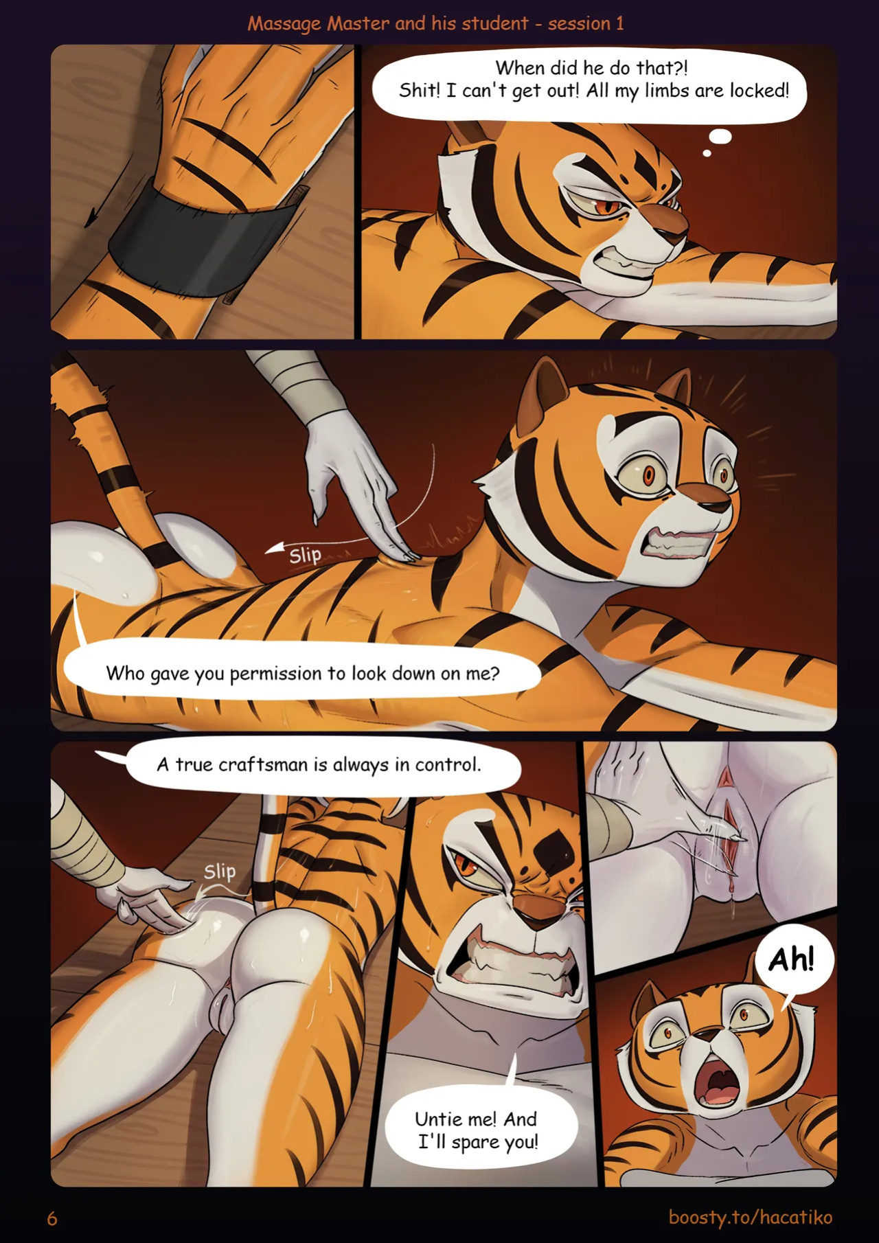 [Hacatiko] Massage master and his student - Session 1 (Kung Fu Panda)