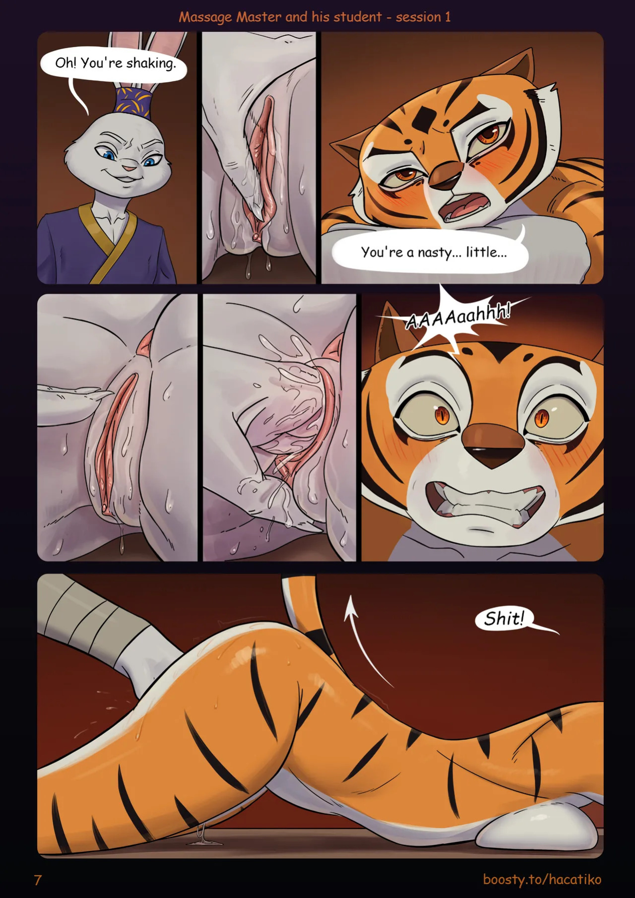 [Hacatiko] Massage master and his student - Session 1 (Kung Fu Panda)