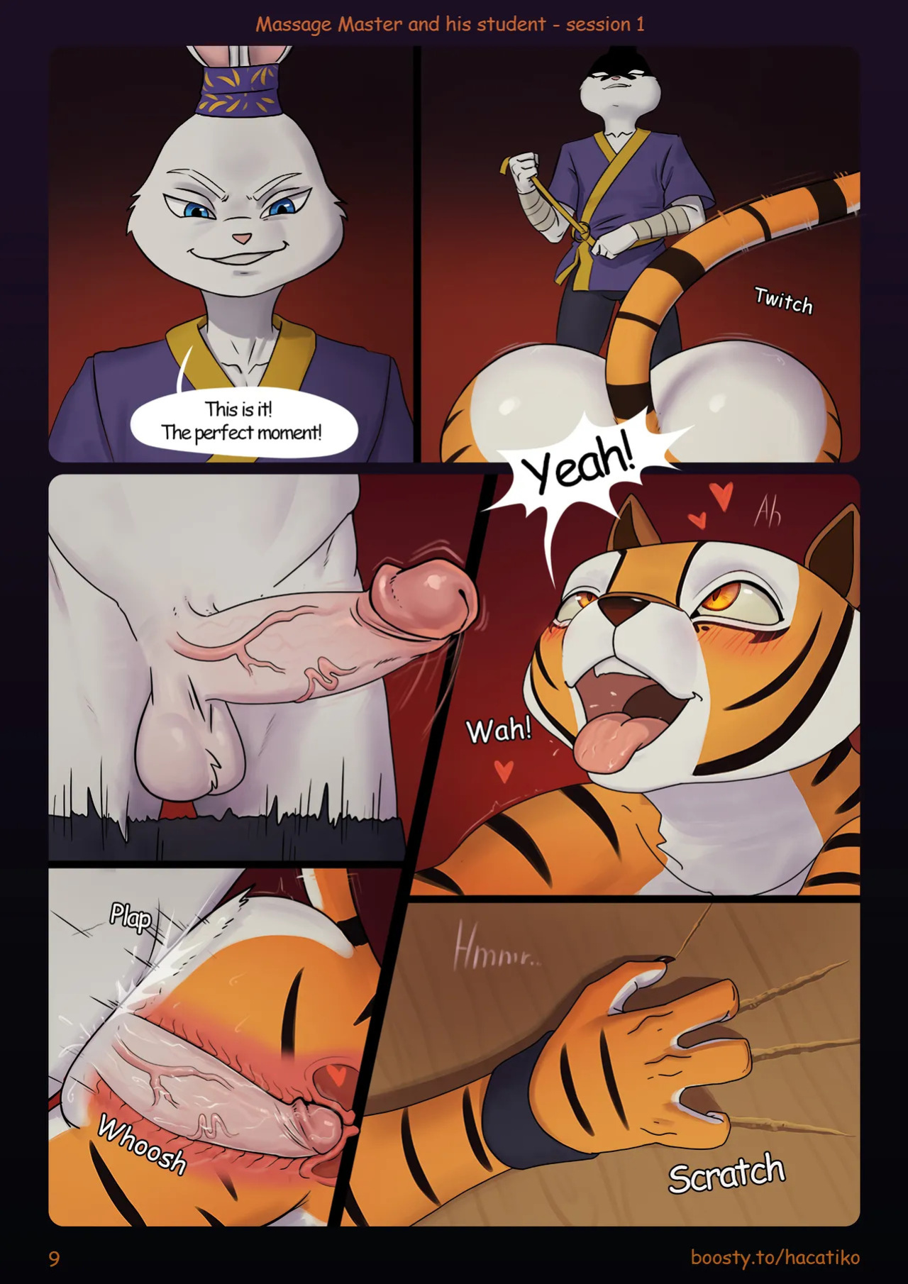 [Hacatiko] Massage master and his student - Session 1 (Kung Fu Panda)