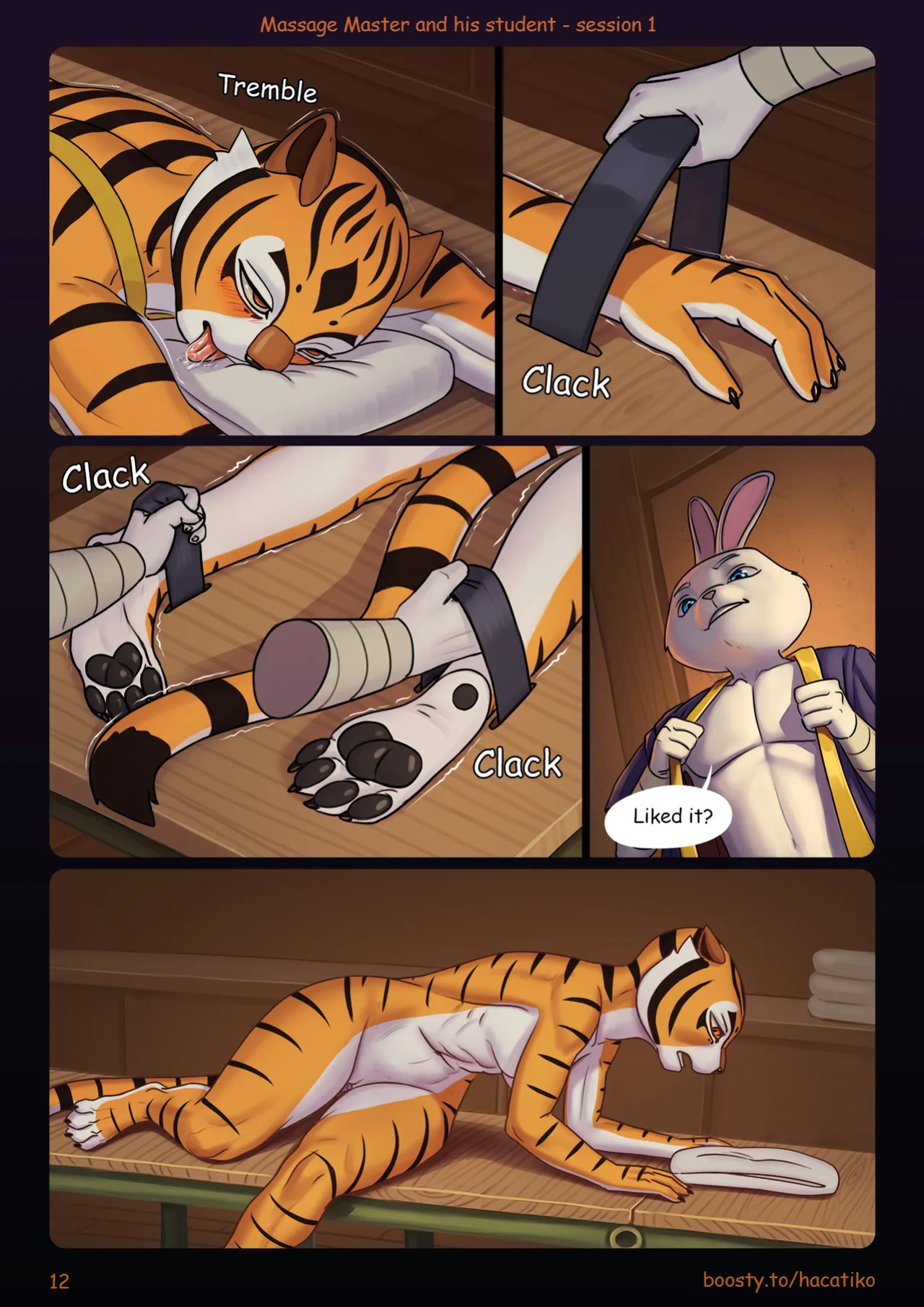 [Hacatiko] Massage master and his student - Session 1 (Kung Fu Panda)
