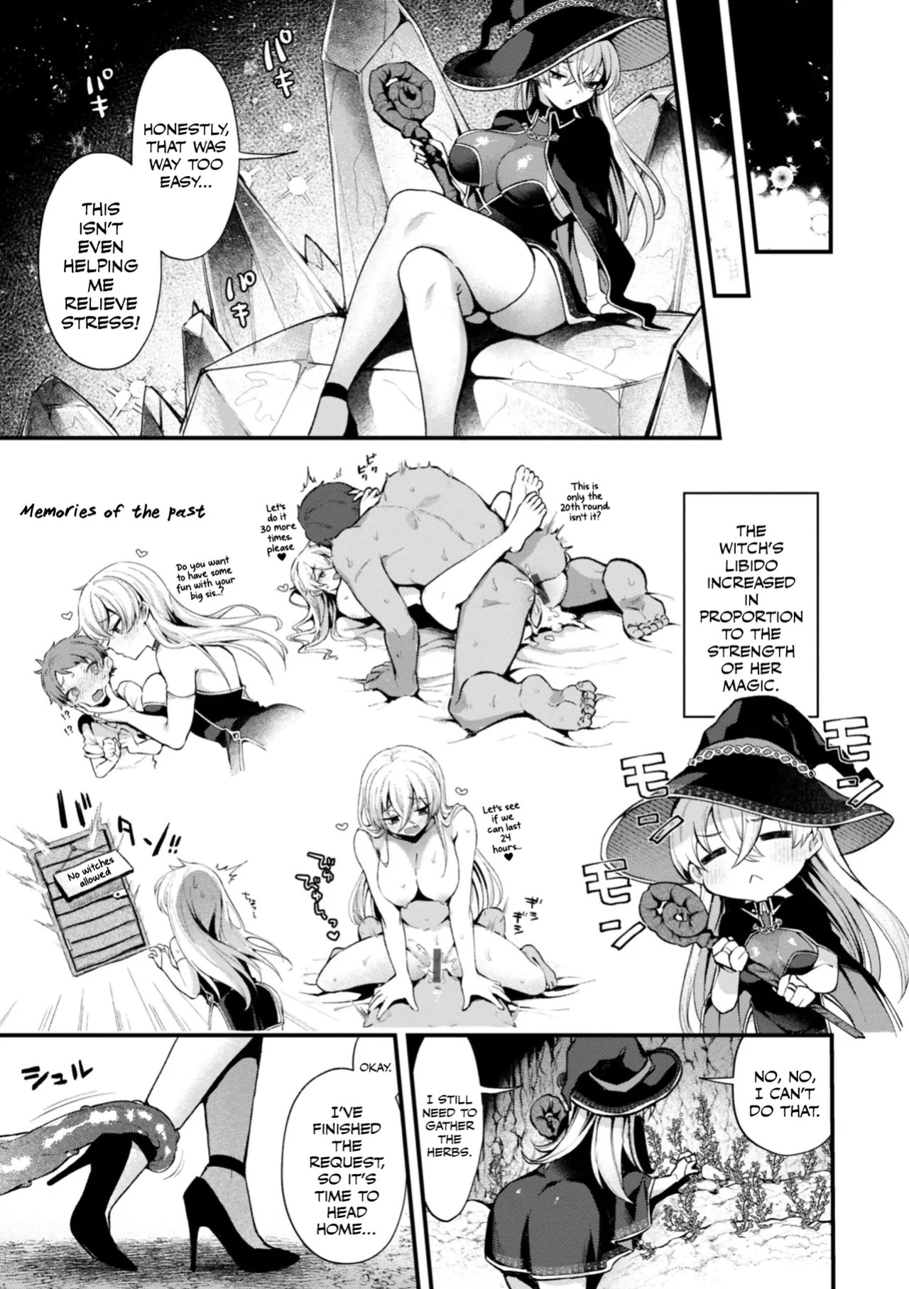 [Myamo] Majo no Himitsu (Koko wa Midara na Isekai desu.) [English] [Hoshi Scans] [Digital]