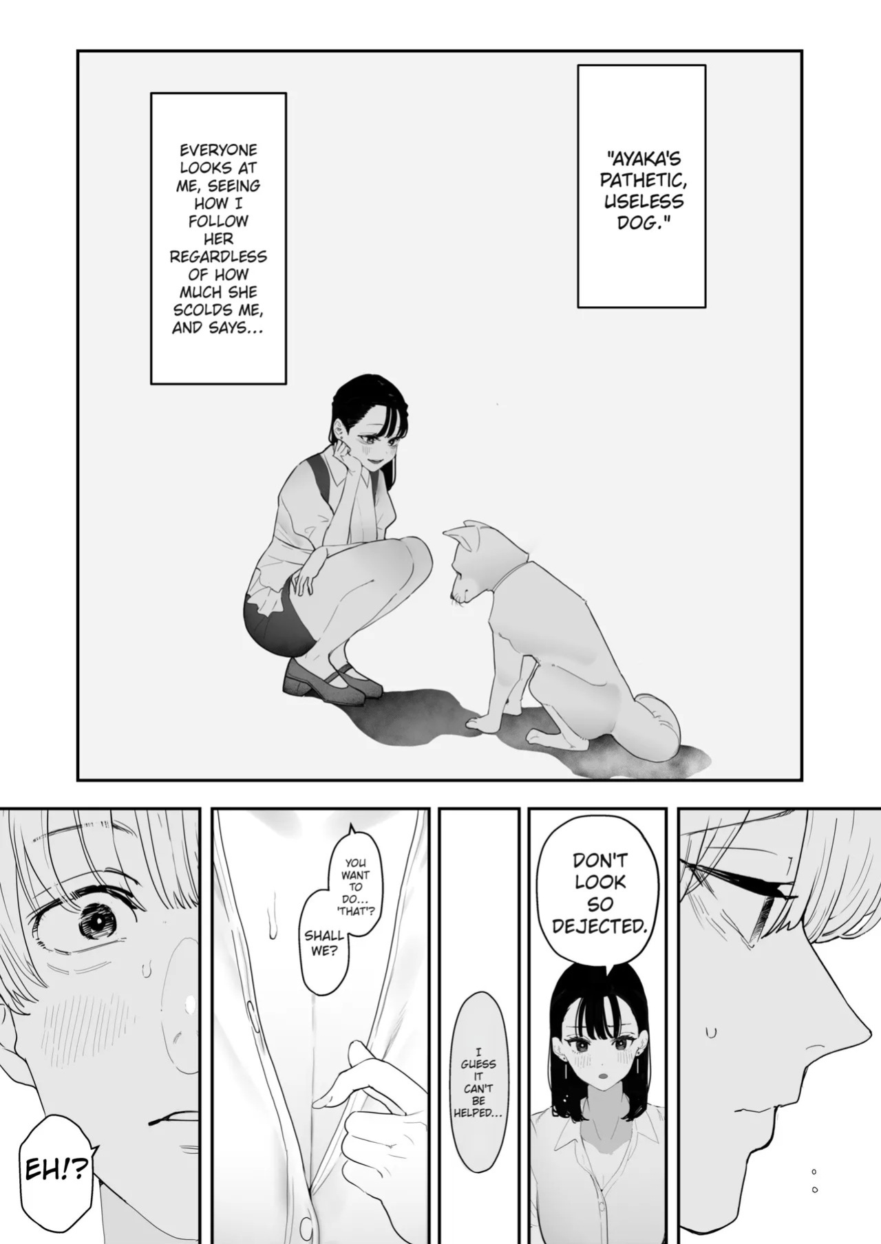 [September (Sanku)] Boku wa Osananajimi no Inu. Osananajimi wa Senpai no Mesuinu. | I'm My Childhood Friend's Dog. My Childhood Friend Is Senpai's Bitch. [English] [MTL]