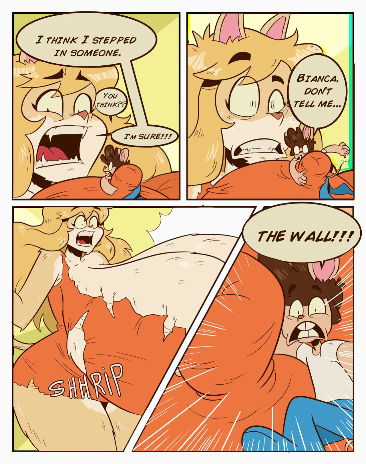 [OtherStrips] GiantessFur - Chapter 1