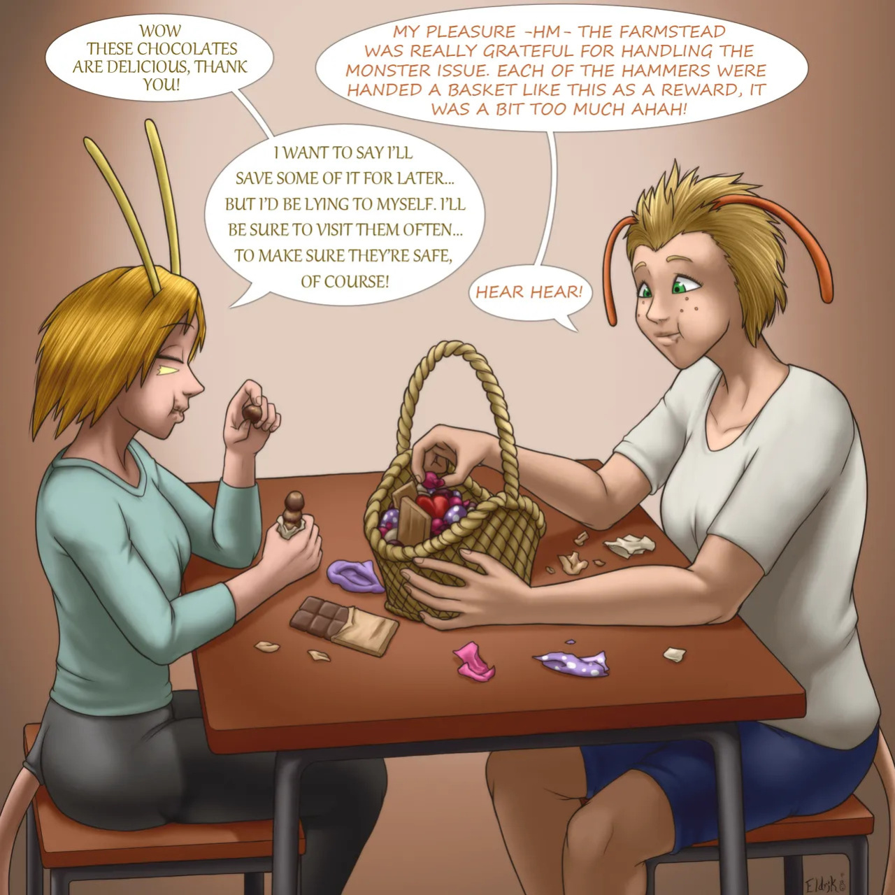 [Eldrik] Fairies vs Tentacles - Bonus Content