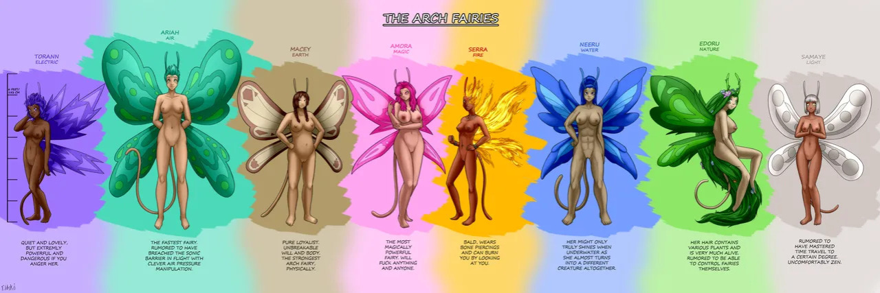 [Eldrik] Fairies vs Tentacles - Bonus Content