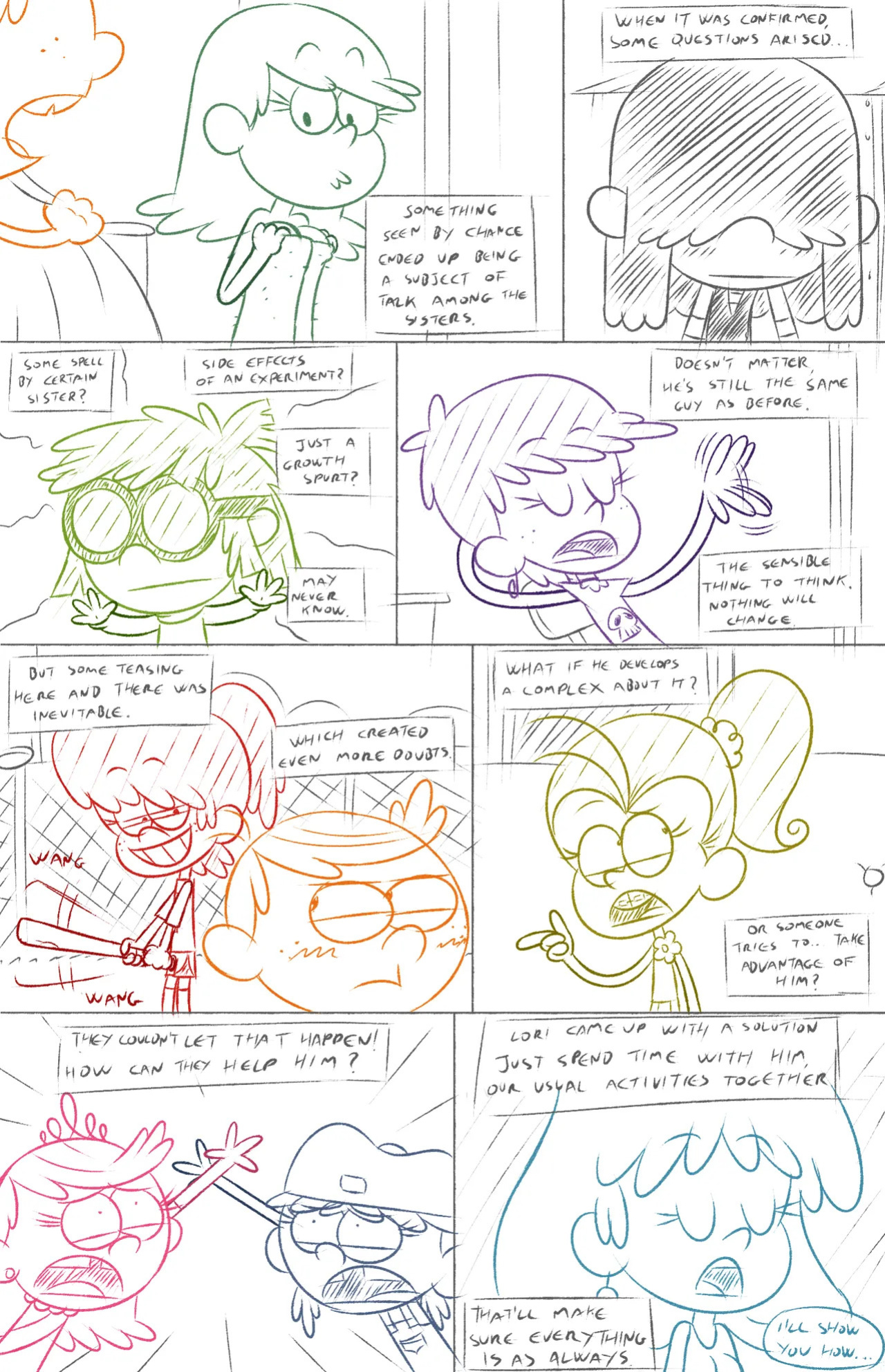 [ADullPerson] Possesive Sisters (The Loud House) (Ongoing)
