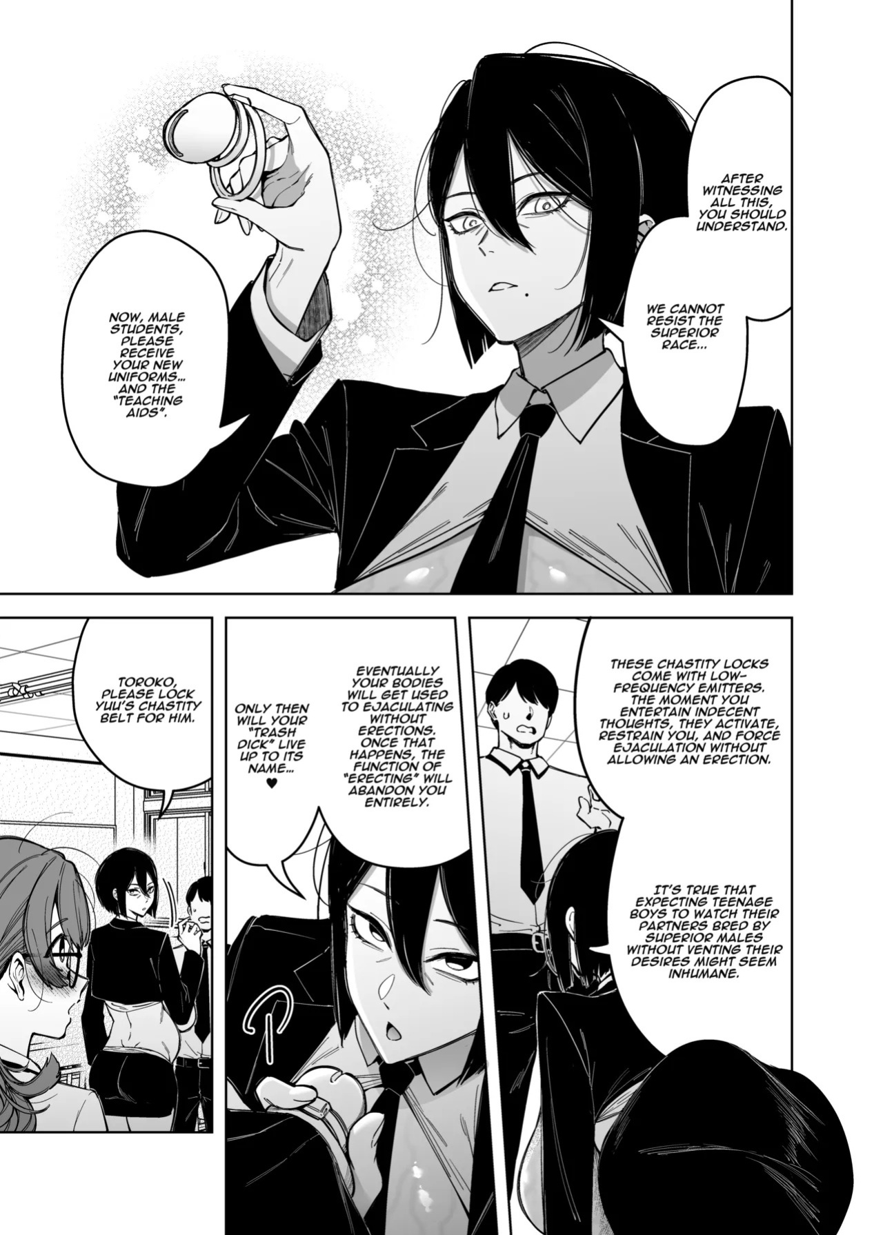 (C107) [F.W.ZHolic (FAN)] Yuusei Shuzoku to no Kouhai Seisaku | Breeding Policy with the Superior Race [Digital] [English] [Aishi21]
