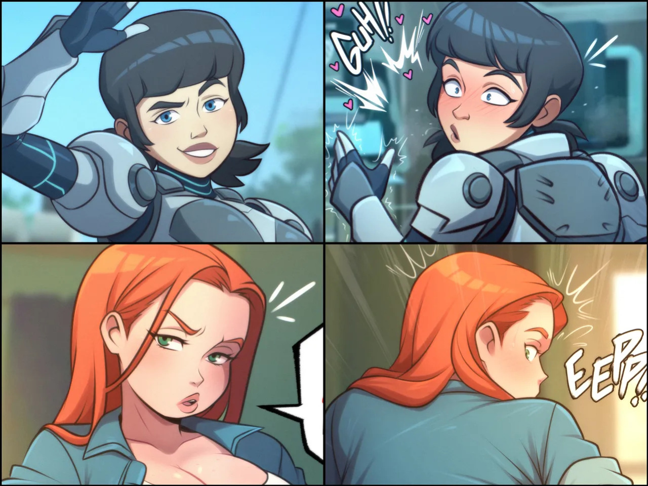 Invincible girls (Semidraws)