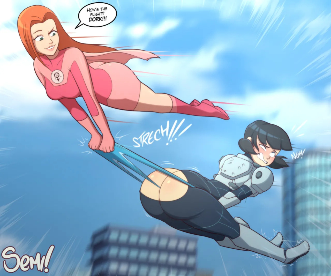 Invincible girls (Semidraws)