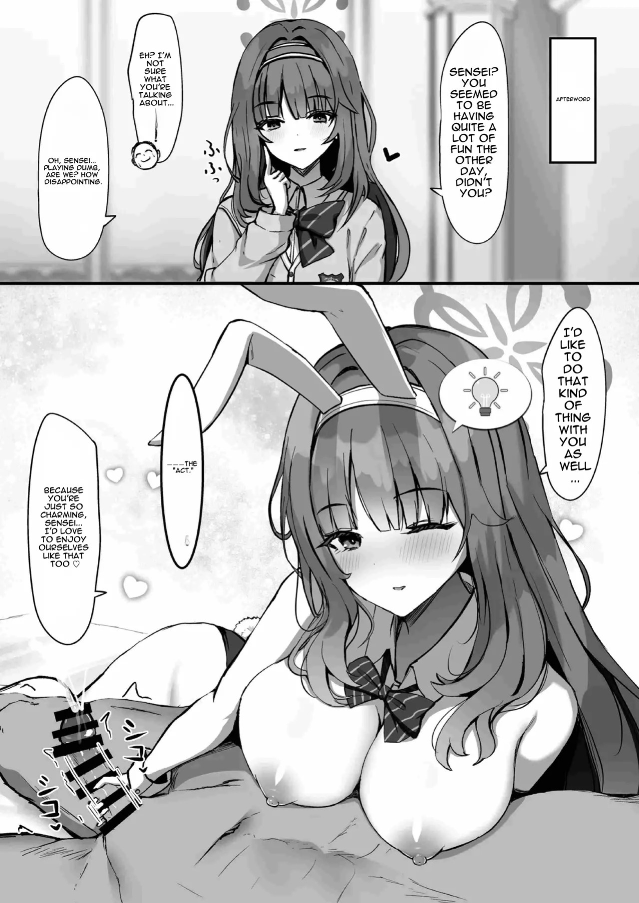 [crowclock (liya)] Kanoe Making (Blue Archive) [Digital] [English]