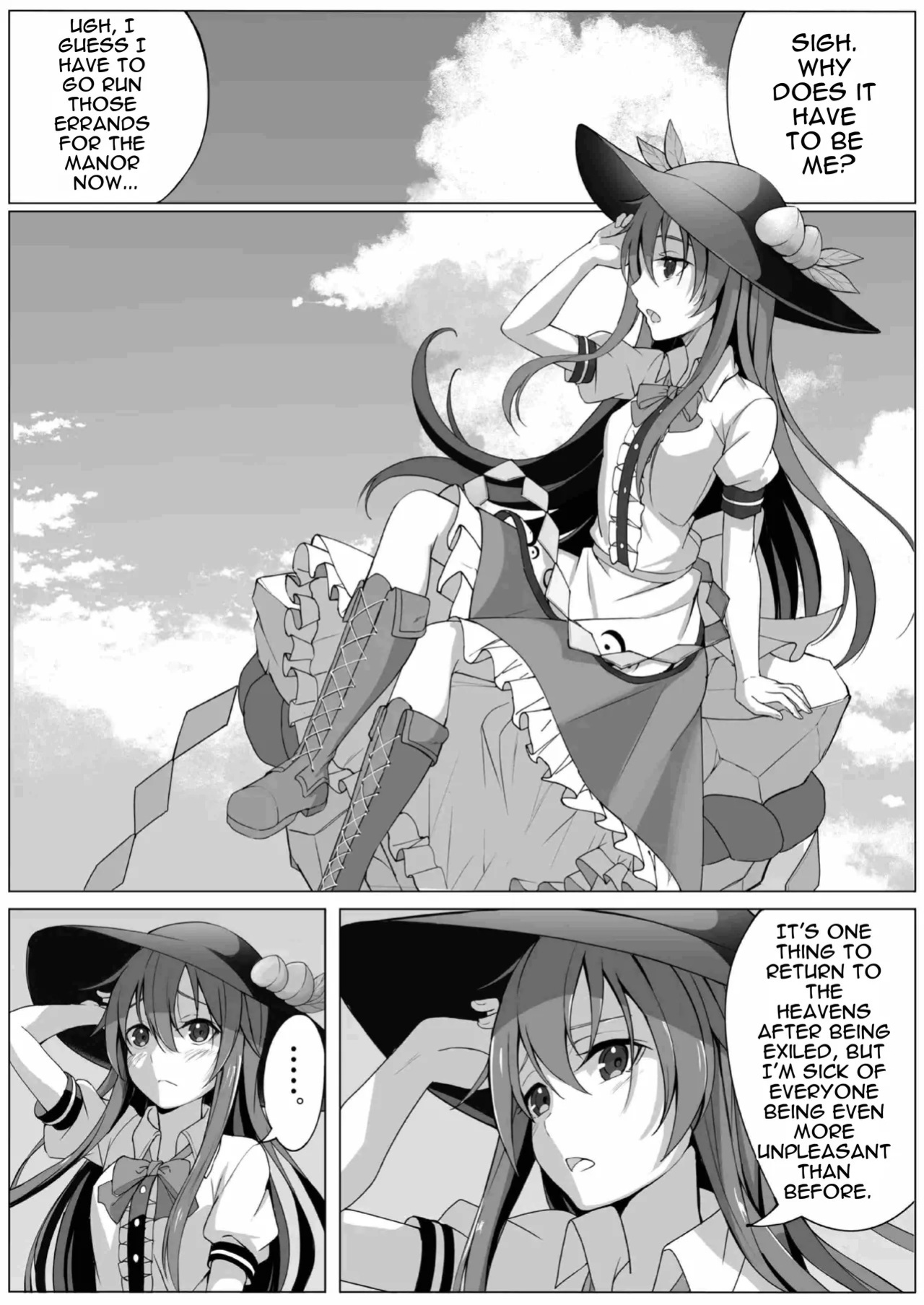 [Fuyu no Fukurou (Fuyuno Fukuro)] Tenshi no Jun'ai Monogatari -Soushuuhen- (Touhou Project) [Digital] [English]