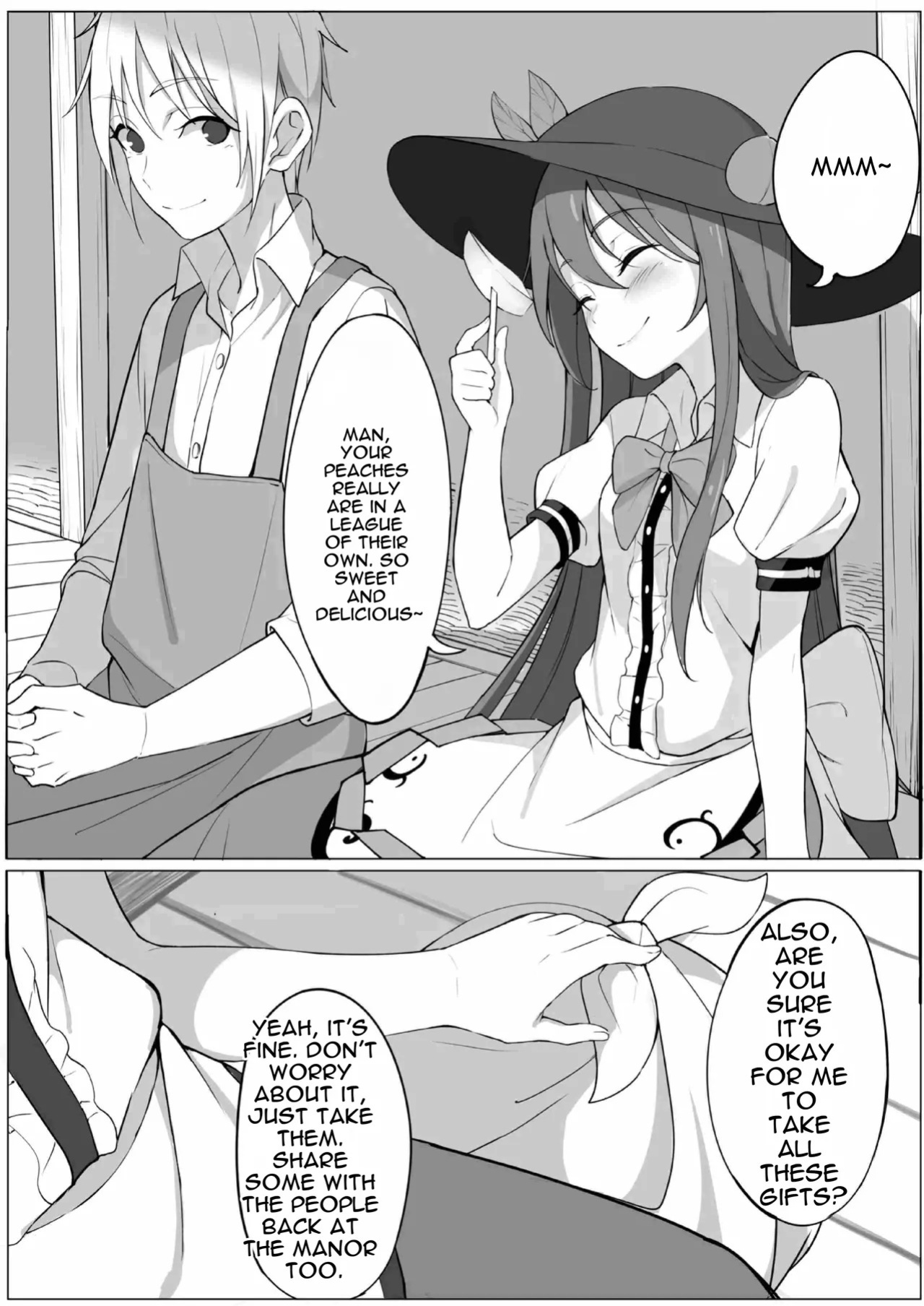 [Fuyu no Fukurou (Fuyuno Fukuro)] Tenshi no Jun'ai Monogatari -Soushuuhen- (Touhou Project) [Digital] [English]