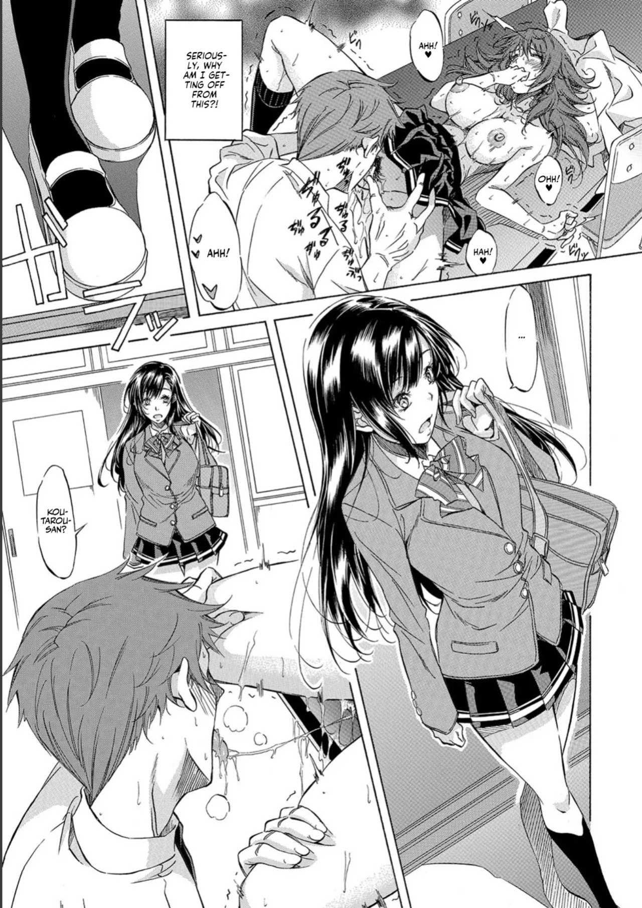 [Onda Fuoku] JK-tachi o Gouhouteki ni Haramase... ta!? | I Somehow Got a Whole Bunch of High Schoolers Pregnant Legally?! [English] [Team Rabu2] [Digital]