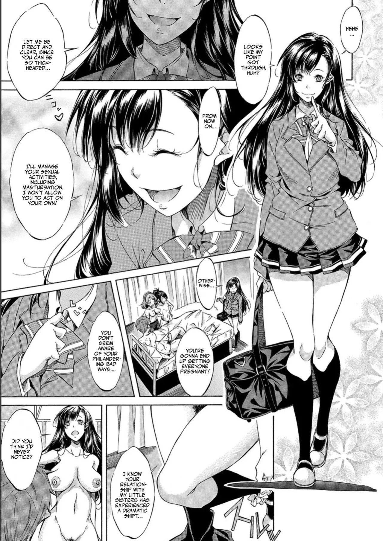 [Onda Fuoku] JK-tachi o Gouhouteki ni Haramase... ta!? | I Somehow Got a Whole Bunch of High Schoolers Pregnant Legally?! [English] [Team Rabu2] [Digital]