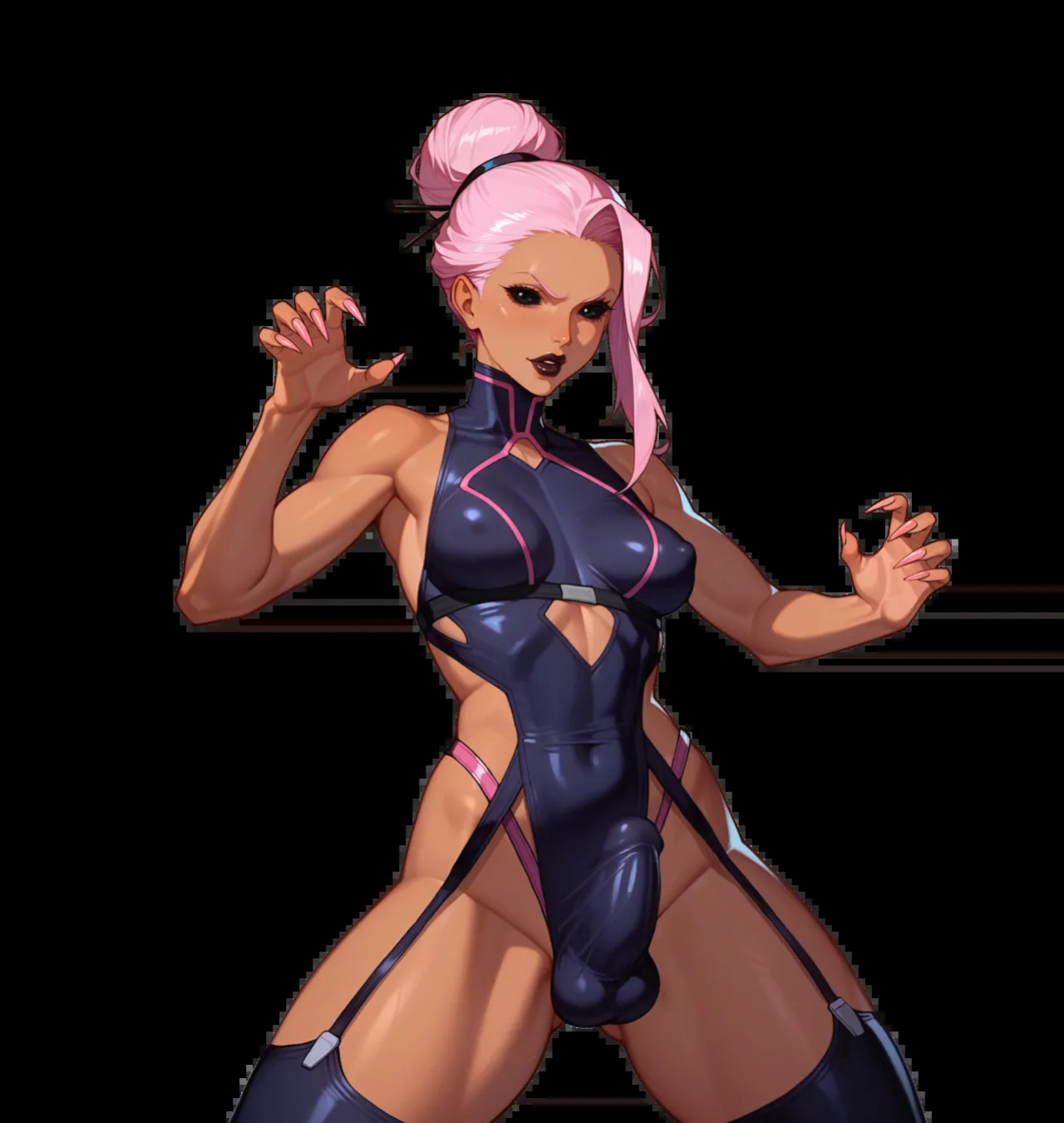 FUTA FIGHT & FUCK [GIFs + PNGs] [AI Generated]