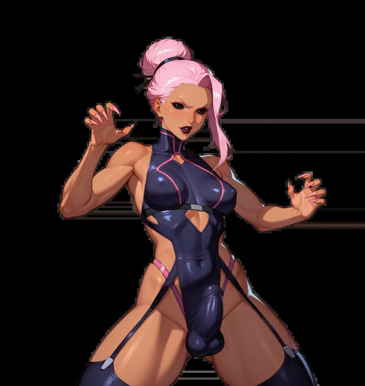 FUTA FIGHT & FUCK [GIFs + PNGs] [AI Generated]