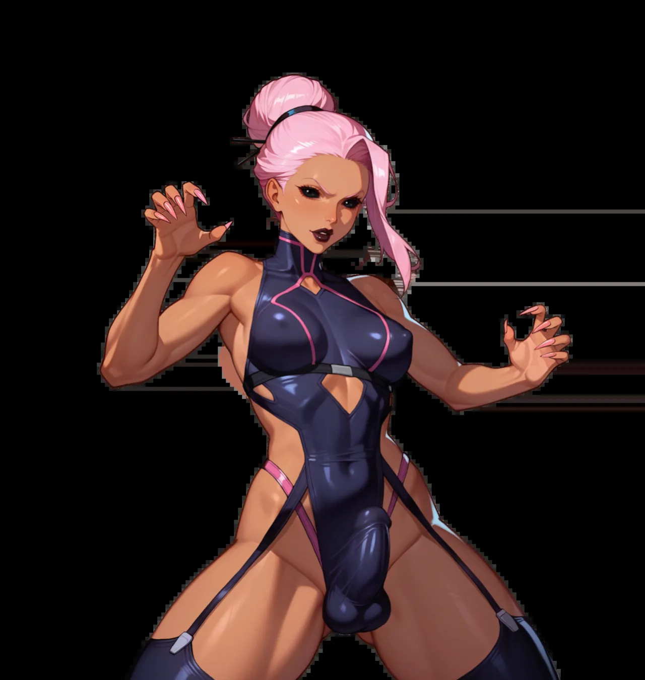 FUTA FIGHT & FUCK [GIFs + PNGs] [AI Generated]