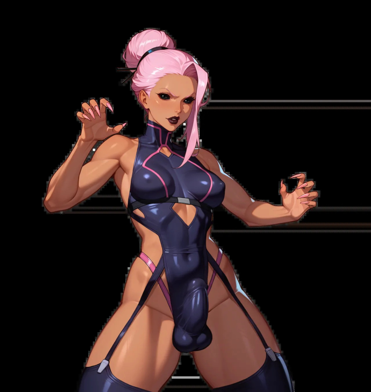 FUTA FIGHT & FUCK [GIFs + PNGs] [AI Generated]