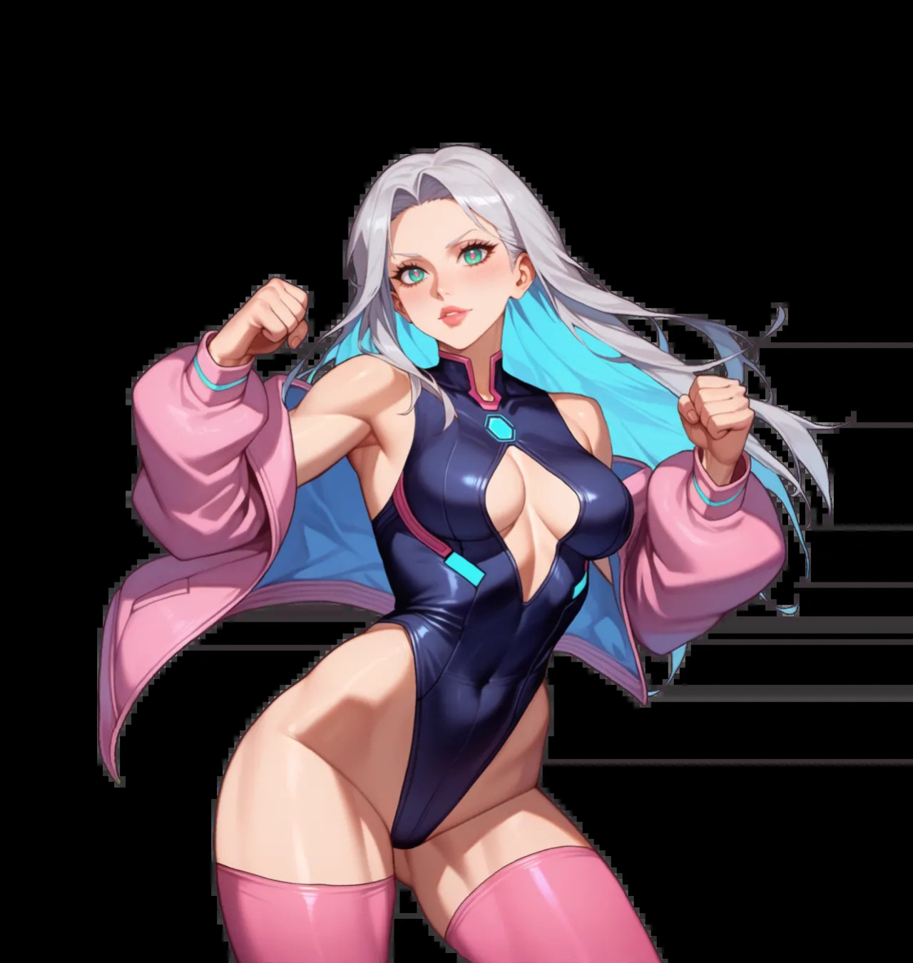 FUTA FIGHT & FUCK [GIFs + PNGs] [AI Generated]