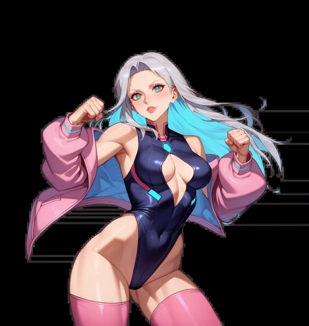 FUTA FIGHT & FUCK [GIFs + PNGs] [AI Generated]