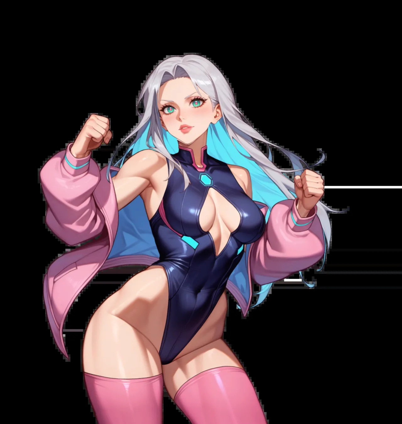FUTA FIGHT & FUCK [GIFs + PNGs] [AI Generated]