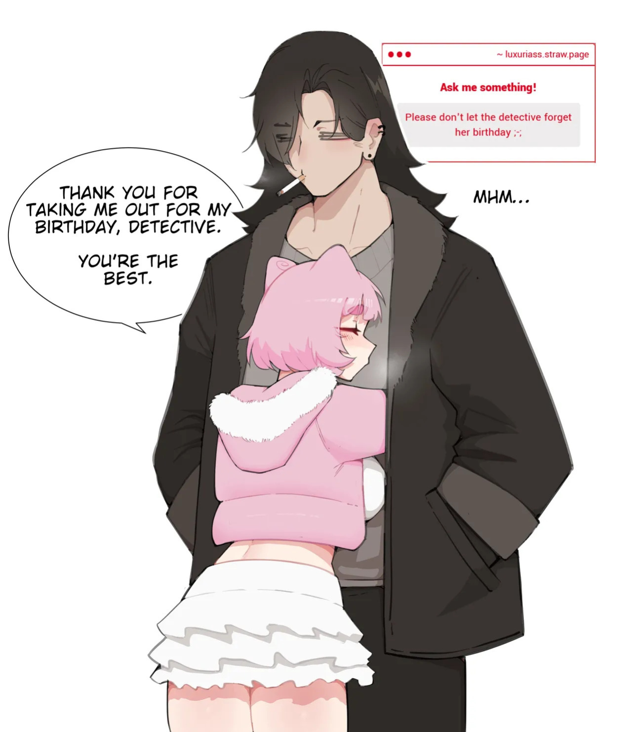 [Luxuriass] A story about a Detective and his undercover best friend (Mew)
