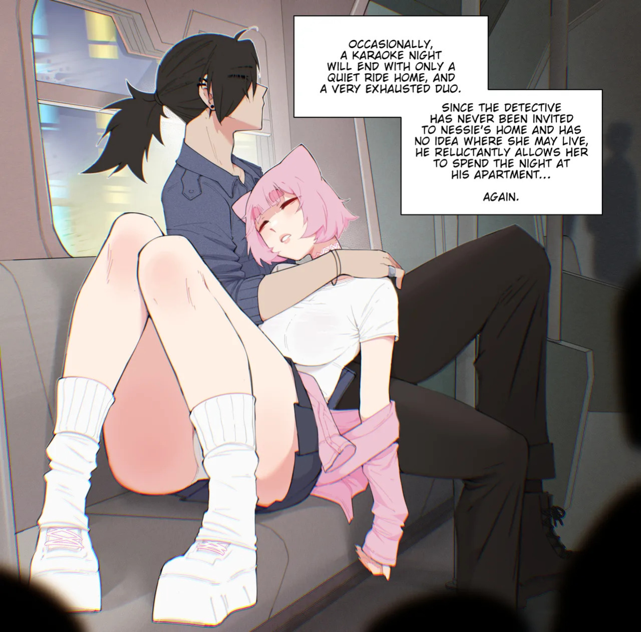 [Luxuriass] A story about a Detective and his undercover best friend (Mew)