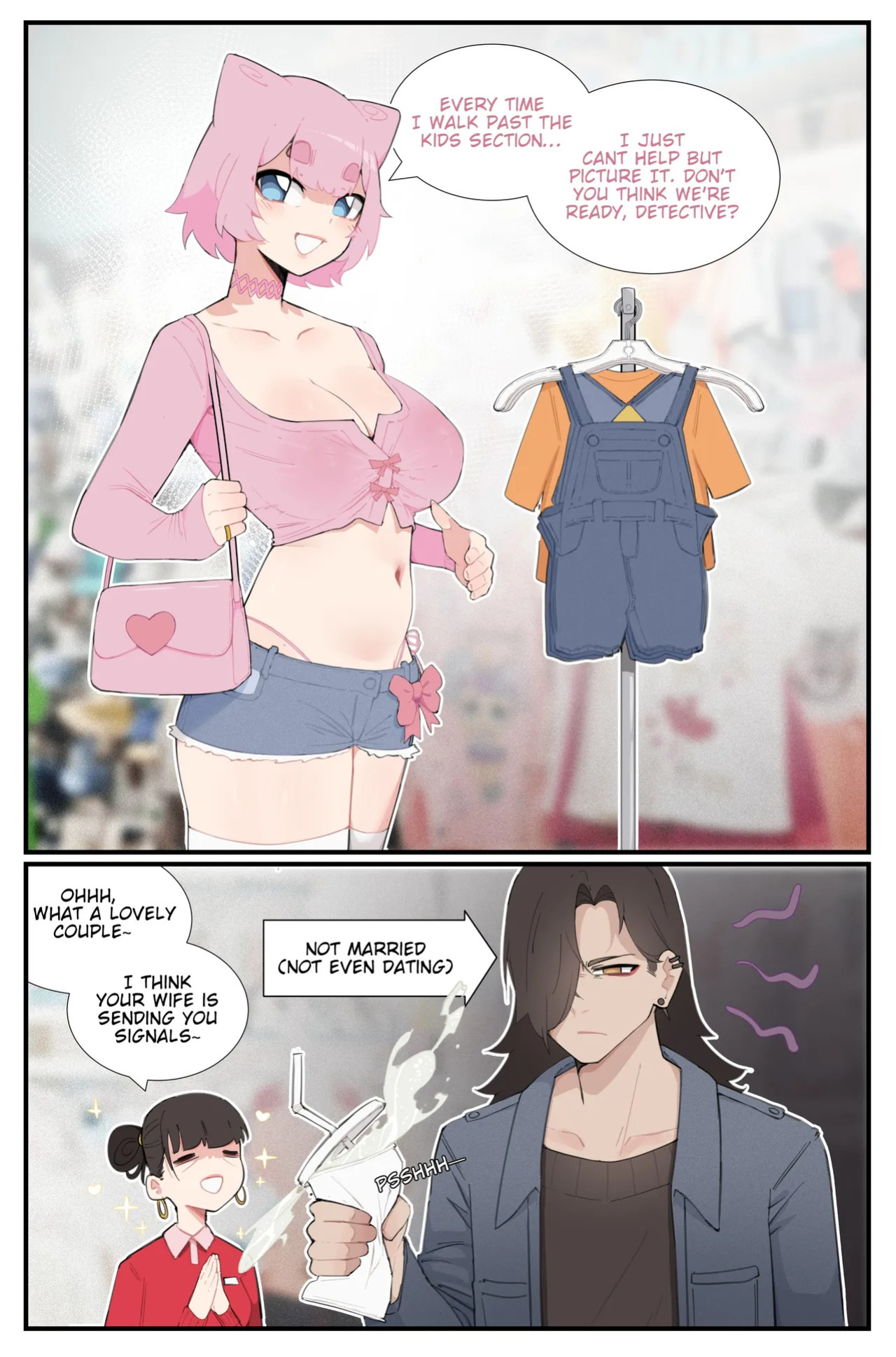 [Luxuriass] A story about a Detective and his undercover best friend (Mew)