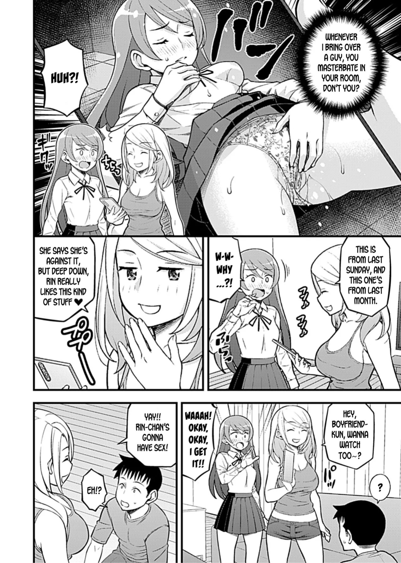[Moririn-Monson] Kanojo no Gal na Onee-san ni Sasowareta node Shimashita. Ch. 6 | My Girlfriend's Gal-like Onee-san Seduced Me and We had Sex Ch. 6 (COMIC GEE Vol.7) [English]