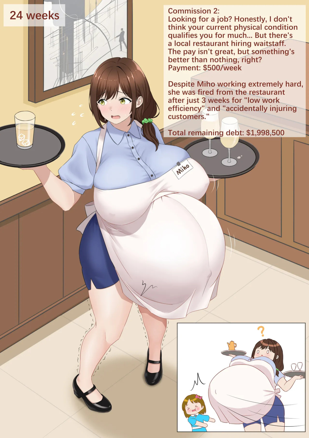 [祸源甲] Miho the Busty Single Mom's Debt Repayment Diary (1-3)