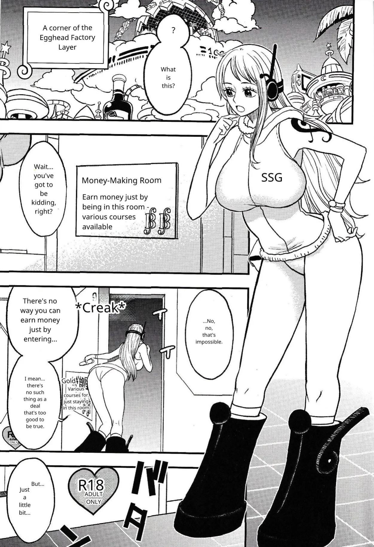 ONE PIECE / Nami & Robin (EGG HEAD HOLE) / Doro Noujou English Translation (AI)