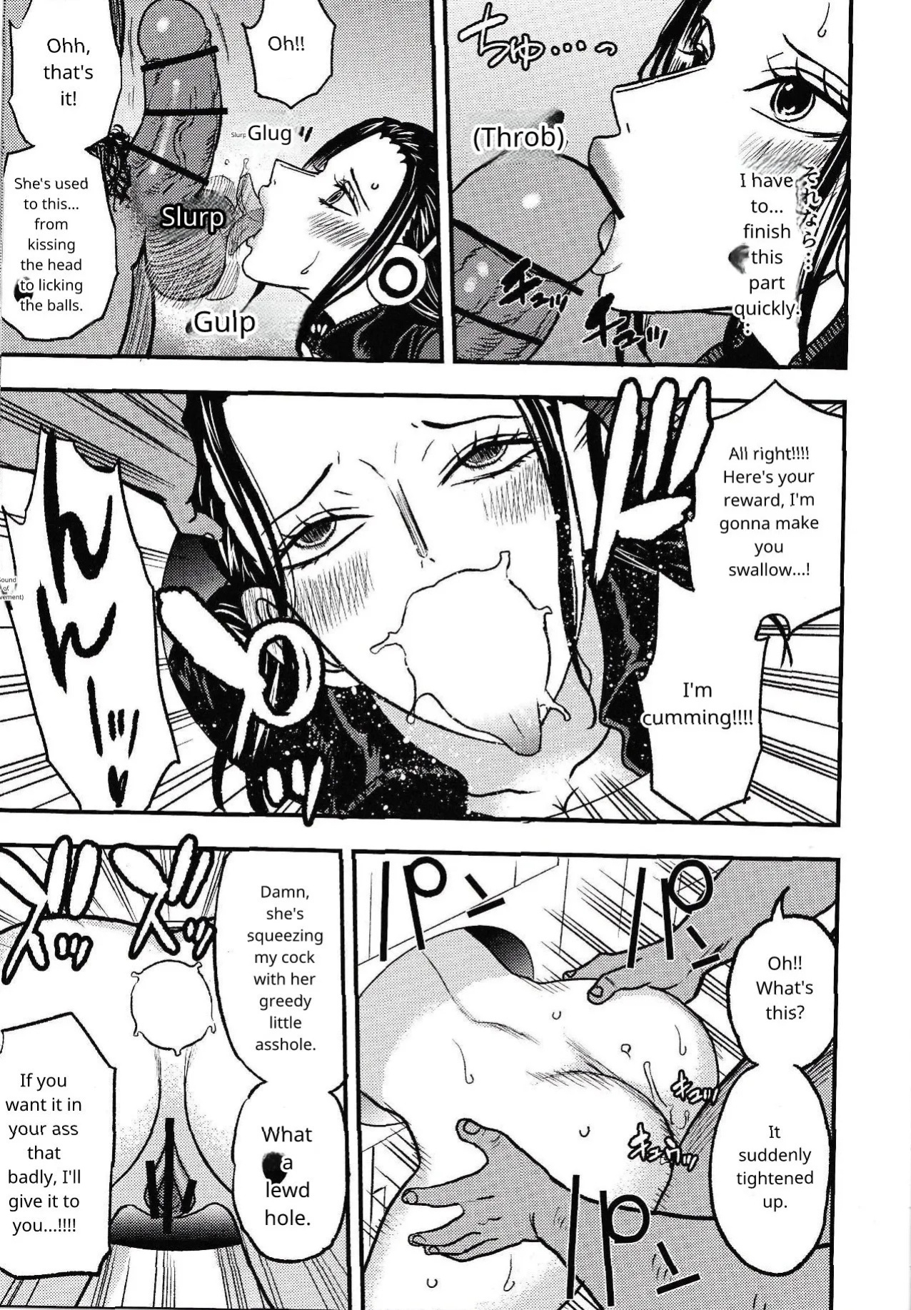 ONE PIECE / Nami & Robin (EGG HEAD HOLE) / Doro Noujou English Translation (AI)