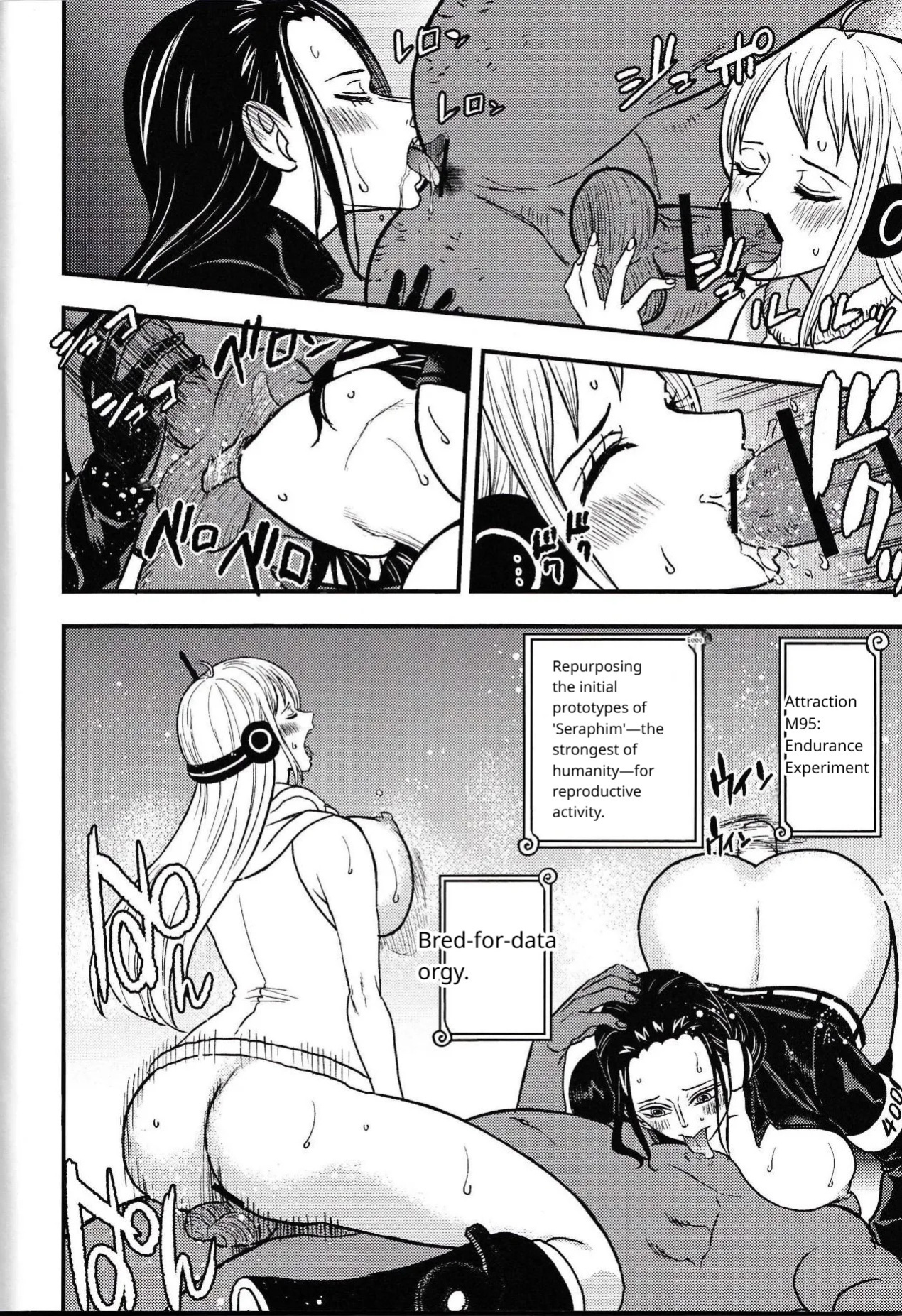 ONE PIECE / Nami & Robin (EGG HEAD HOLE) / Doro Noujou English Translation (AI)