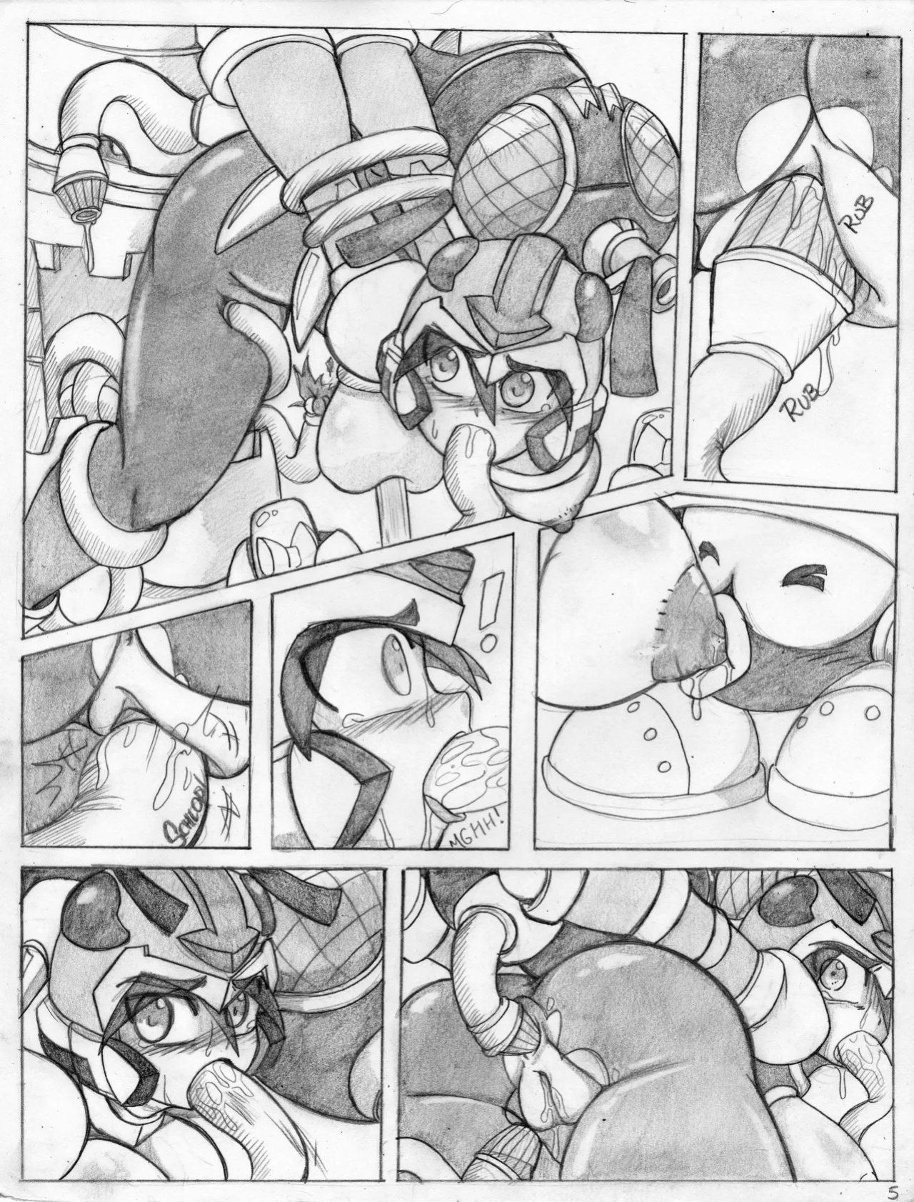 [VPSyren] Mega Man ZX Comic.